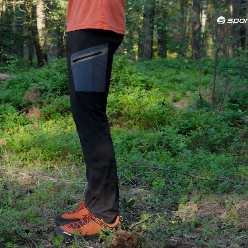 Мъжки софтшел панталони Salewa Pedroc Light black 00-0000027429 6