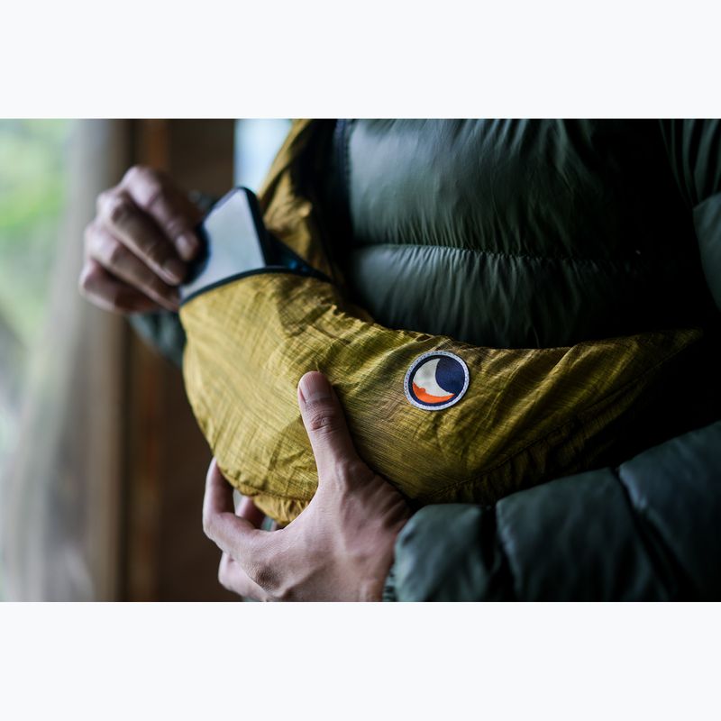 Билет за Луната Upcycled Sling чанта за рамо искрящо злато 8