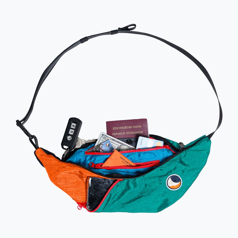 Ticket To The Moon Upcycled Sling чанта за рамо уникално издание 3