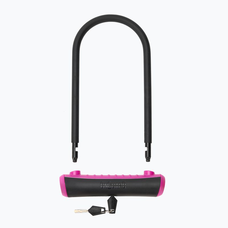 Заключващо устройство за велосипед OnGuard Neon 8154PN U-Lock black/pink 2