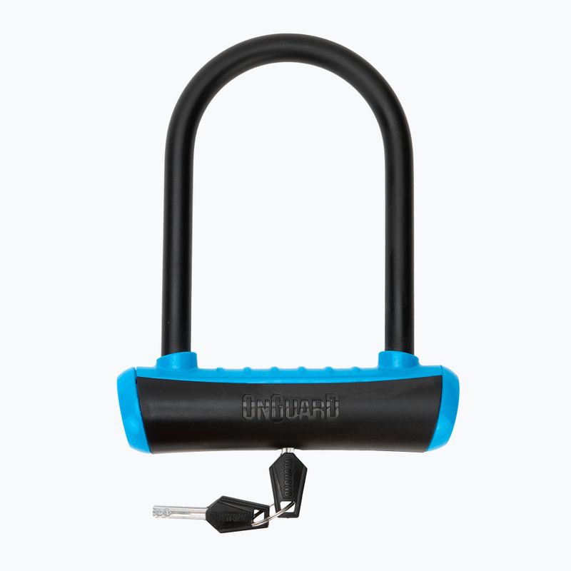 Заключващо устройство за велосипед OnGuard Neon 8155BU U-Lock black/blue 2
