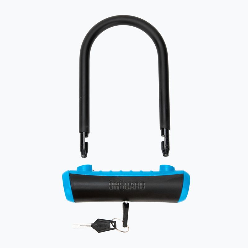 Заключващо устройство за велосипед OnGuard Neon 8155BU U-Lock black/blue 3