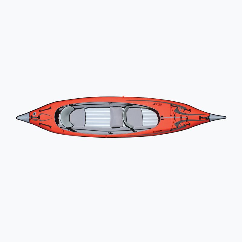 Надуваем каяк 2-местен Advanced Elements AdvancedFrame Convertible with Pump 457 cm red 3