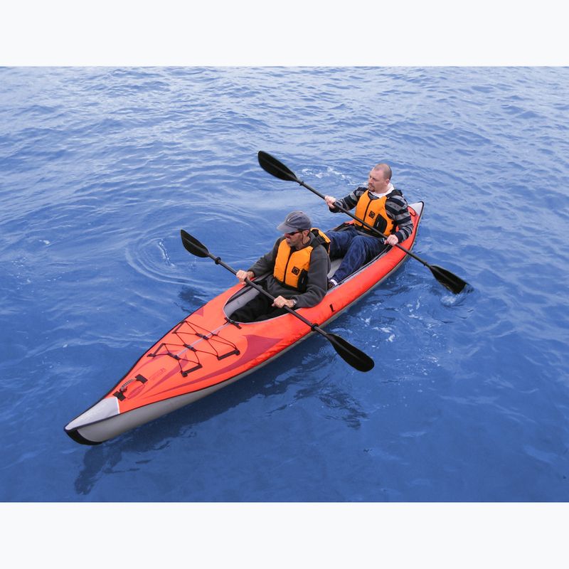 Надуваем каяк 2-местен Advanced Elements AdvancedFrame Convertible with Pump 457 cm red 11