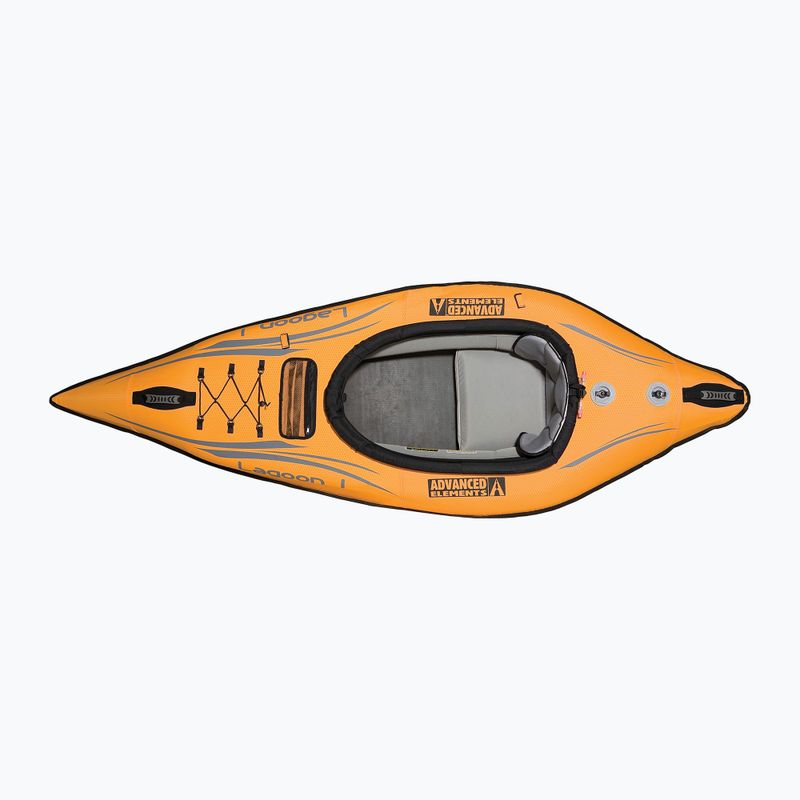 Надуваем каяк 1-местен Advanced Elements Lagoon 1 TM with Pump 254 cm orange/gray 3