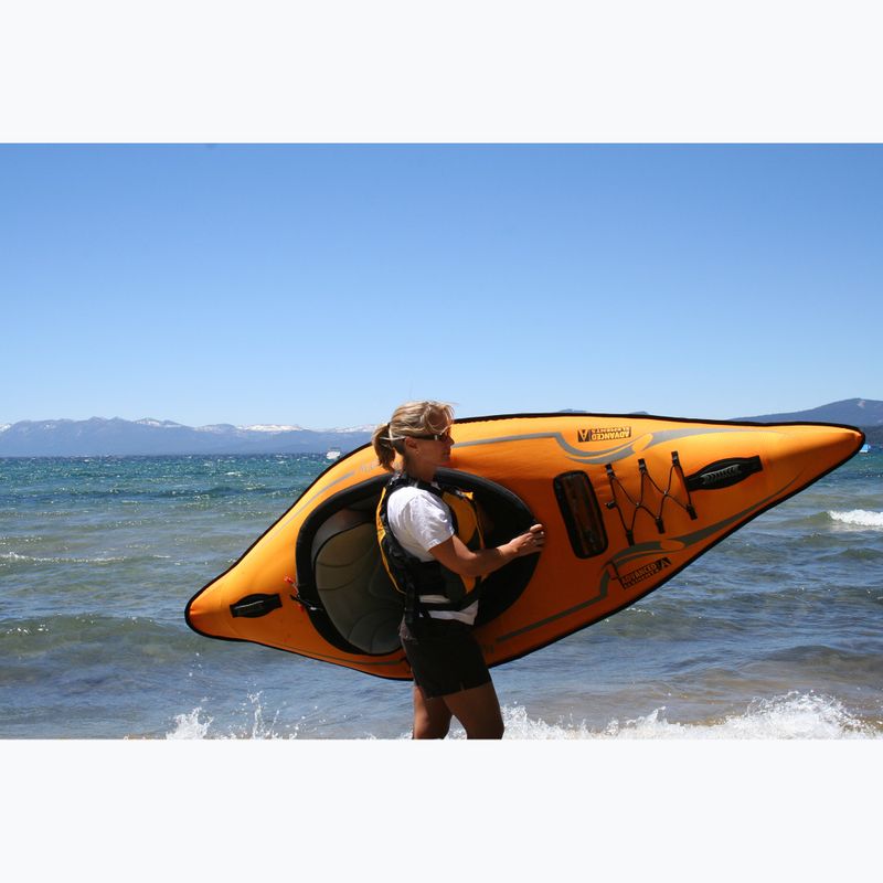 Надуваем каяк 1-местен Advanced Elements Lagoon 1 TM with Pump 254 cm orange/gray 4