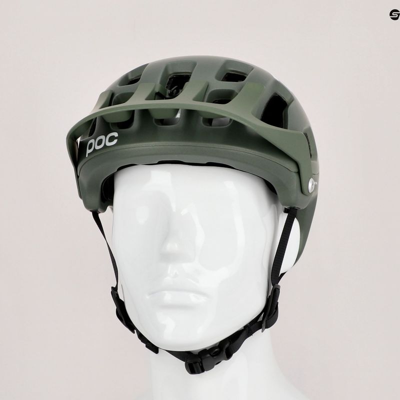 Велосипедна каска POC Tectal epidote green metallic/matt 9