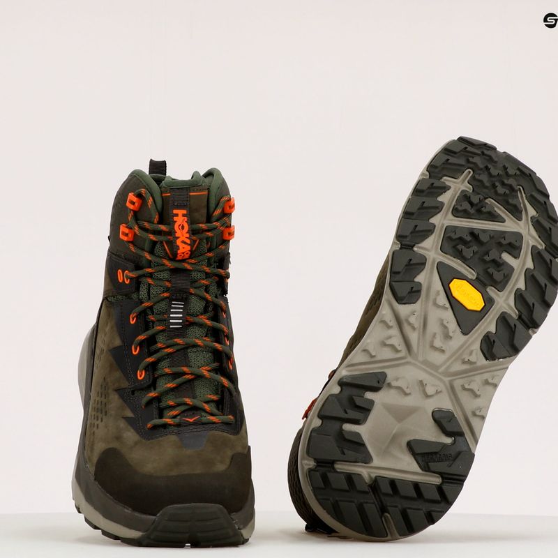Мъжки ботуши за трекинг HOKA Kaha GTX green 1112030 9
