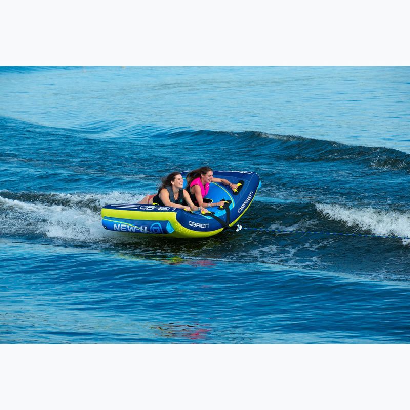 Плаващо устройство за теглене O'Brien New-U Towable Tube blue/yellow 6