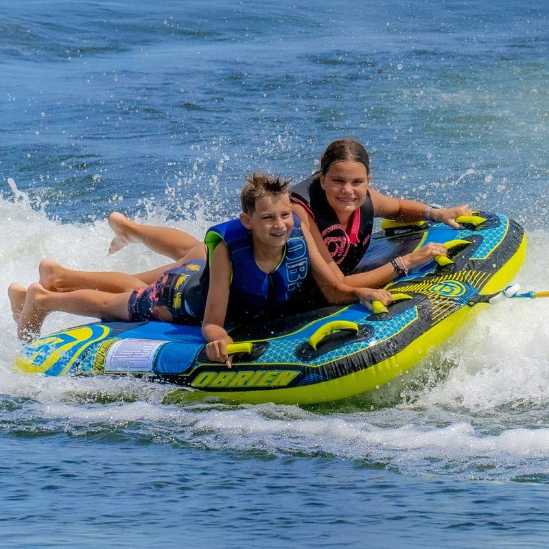 Плаващо устройство за теглене O'Brien Speedster 2 Towable Tube blue/yellow 2