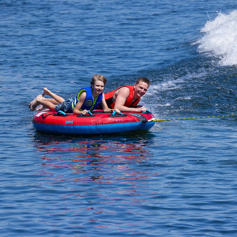 Плаващо устройство за теглене O'Brien Super Screamer Boat Tube Red/Blue 7