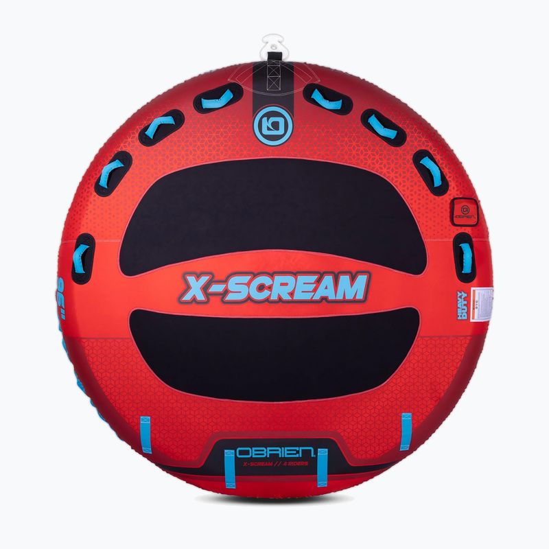 Плаващо устройство за теглене O'Brien X-Scream Boat Tube Red/Blue 2