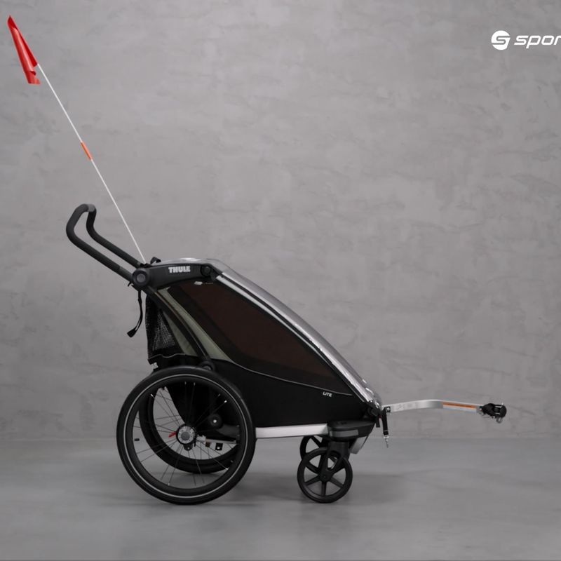 Ремарке за велосипед с една седалка Thule Chariot Lite 1 черно 10203021 9