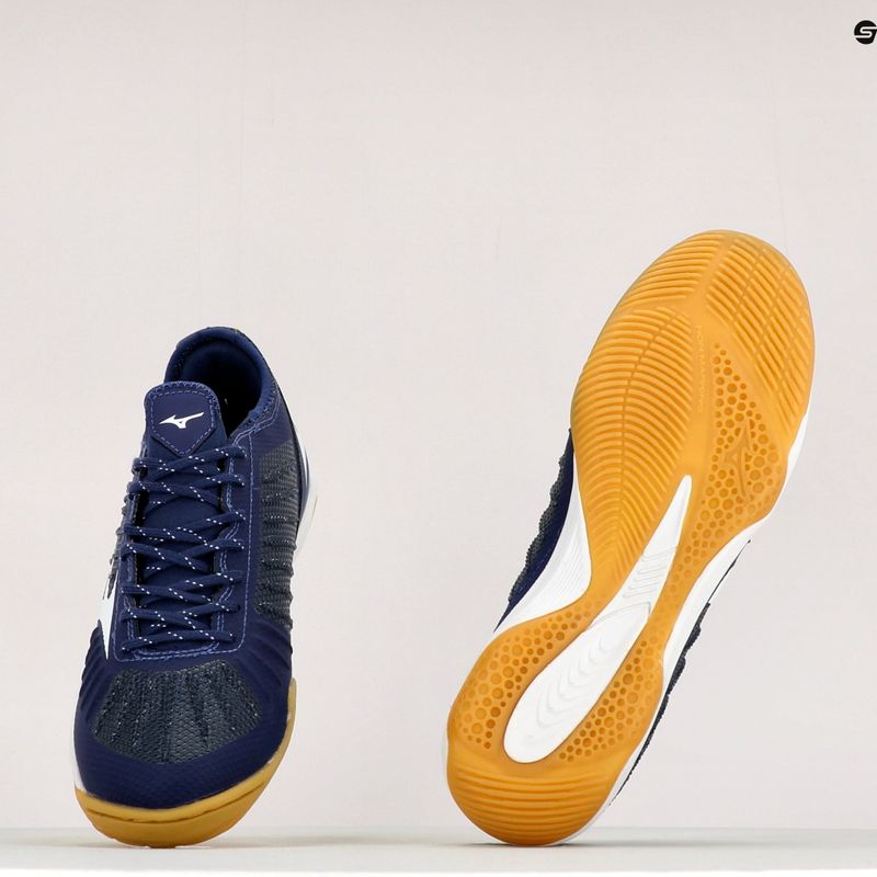 Мъжки футболни обувки Mizuno Rebula Sala Elite IN тъмносини Q1GA202001 10