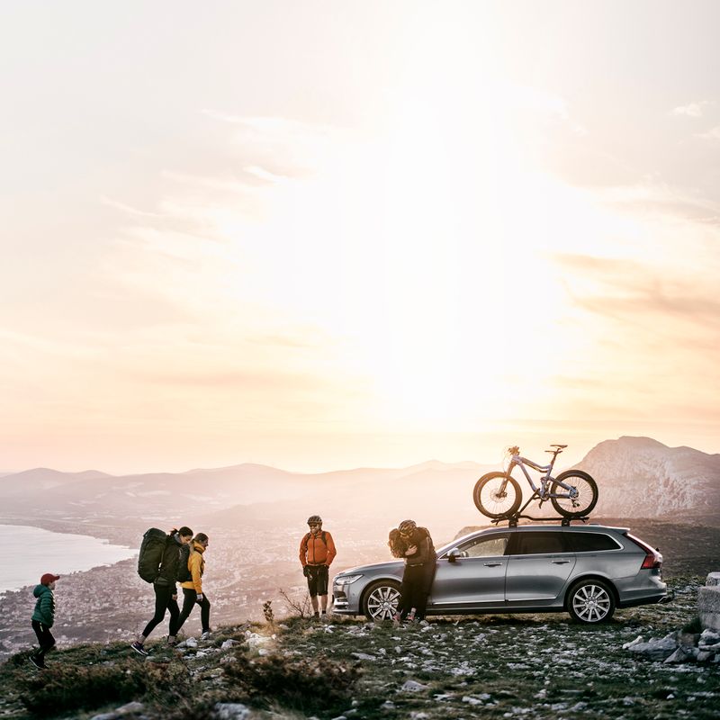 Покривен багажник за велосипед Thule ProRide black 15