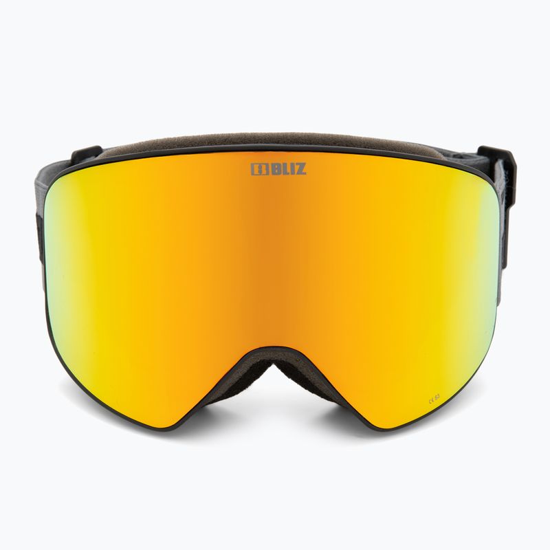 Скиорски очила Bliz Flow matt black/brown gold multi/yellow 3