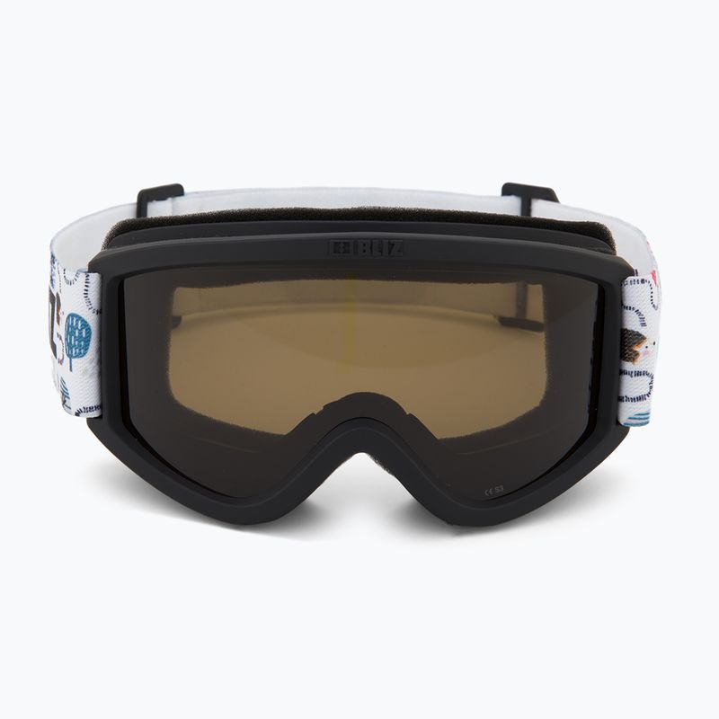Детски скиорски очила Bliz Pixie Jr black/brown 2