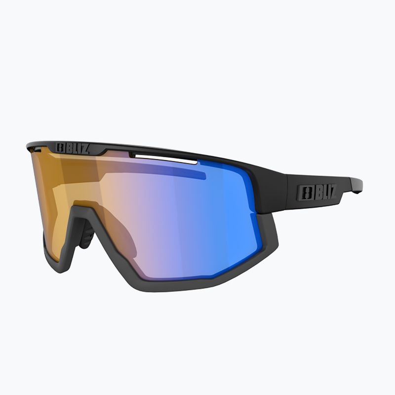 Bliz Vision Nano Optics Nordic Light S2 матово черно/светло коралово/оранжево синьо мулти очила за велосипед 4