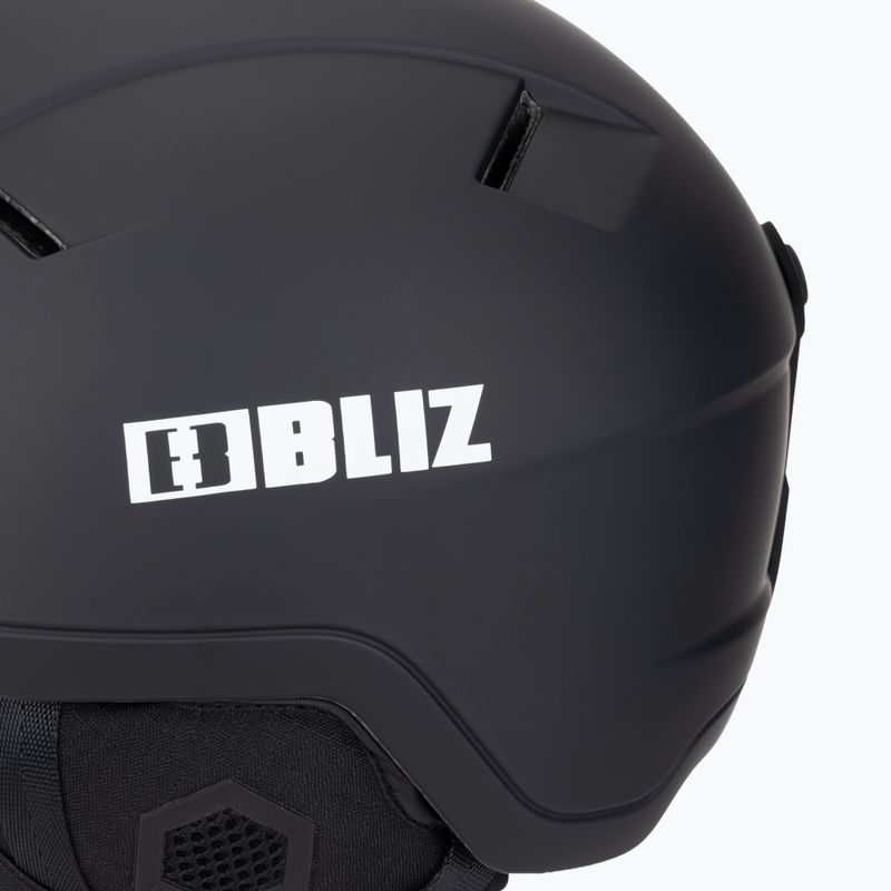 Ски каска Bliz Infinity matte black 7