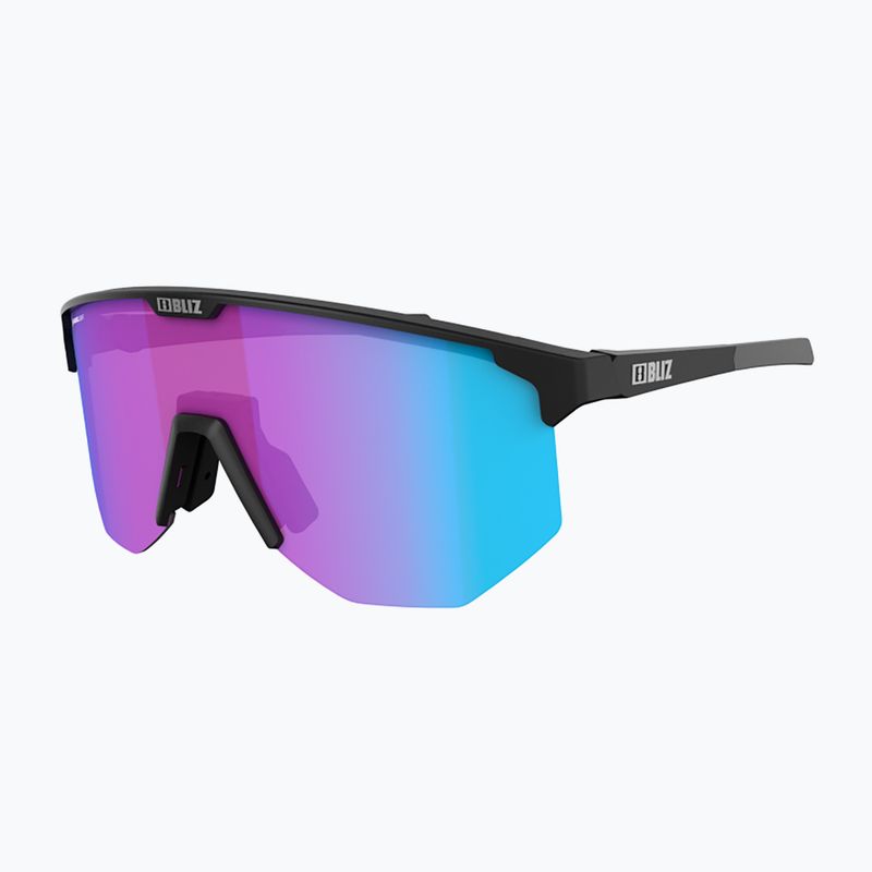 Очила за колоездене Bliz Hero Nano Optics Nordic Light S2 матово черно/светла бегония/виолетово синьо мулти 3