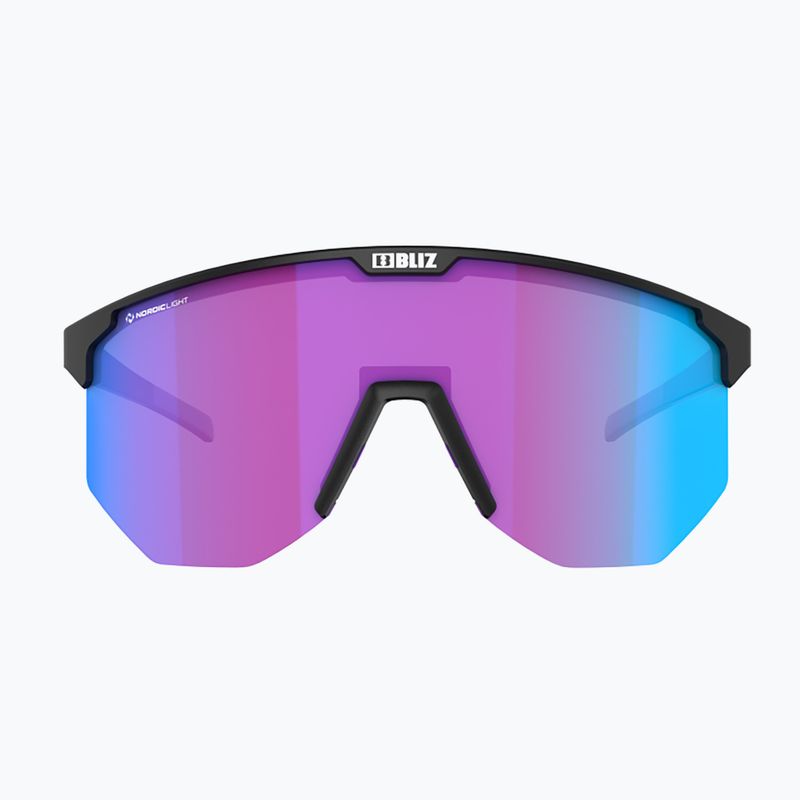 Очила за колоездене Bliz Hero Nano Optics Nordic Light S2 матово черно/светла бегония/виолетово синьо мулти 4