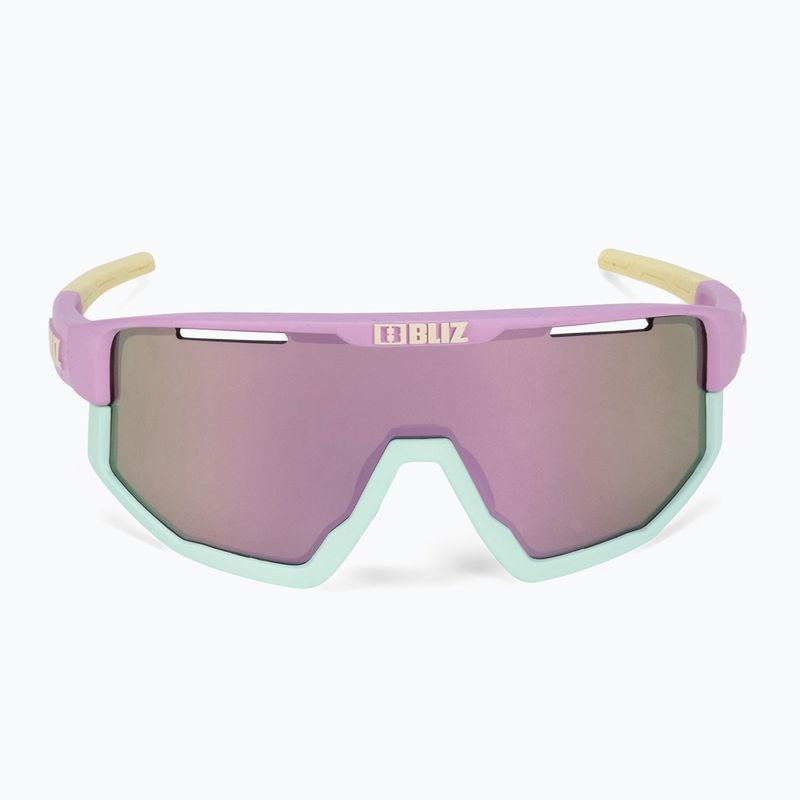 Слънчеви очила Bliz Fusion matt pastel purple yellow logo/brown pink multi 4