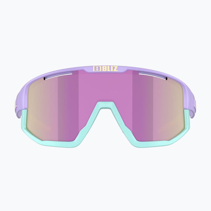 Слънчеви очила Bliz Fusion matt pastel purple yellow logo/brown pink multi 6