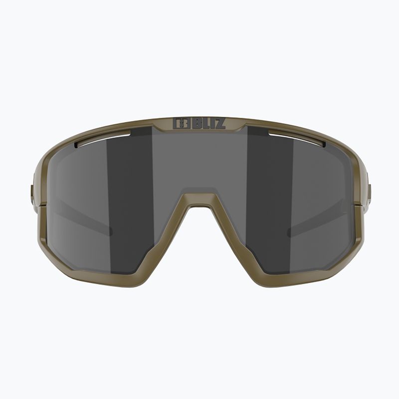 Слънчеви очила Bliz Vision matt camo green/smoke/silver mirror 4