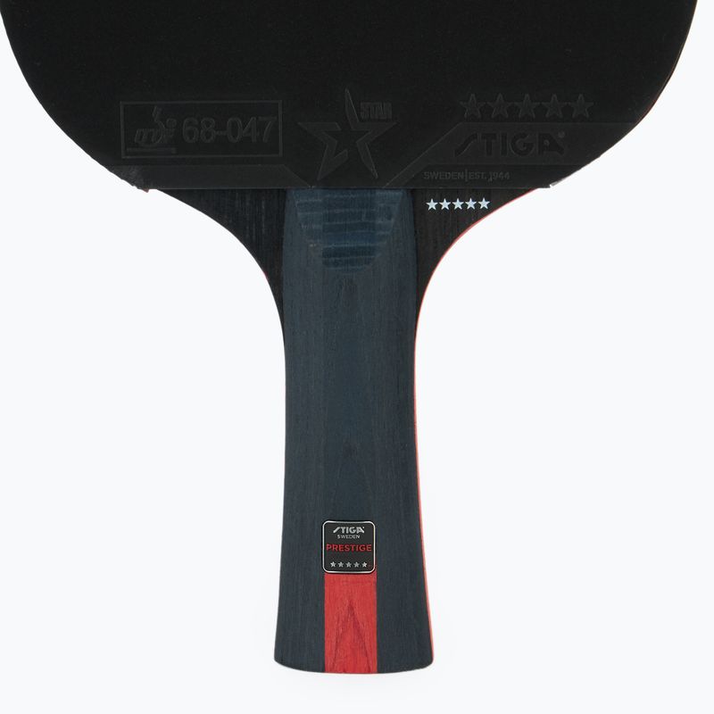 Ракетка за тенис на маса STIGA Prestige 5-Star black/red 4