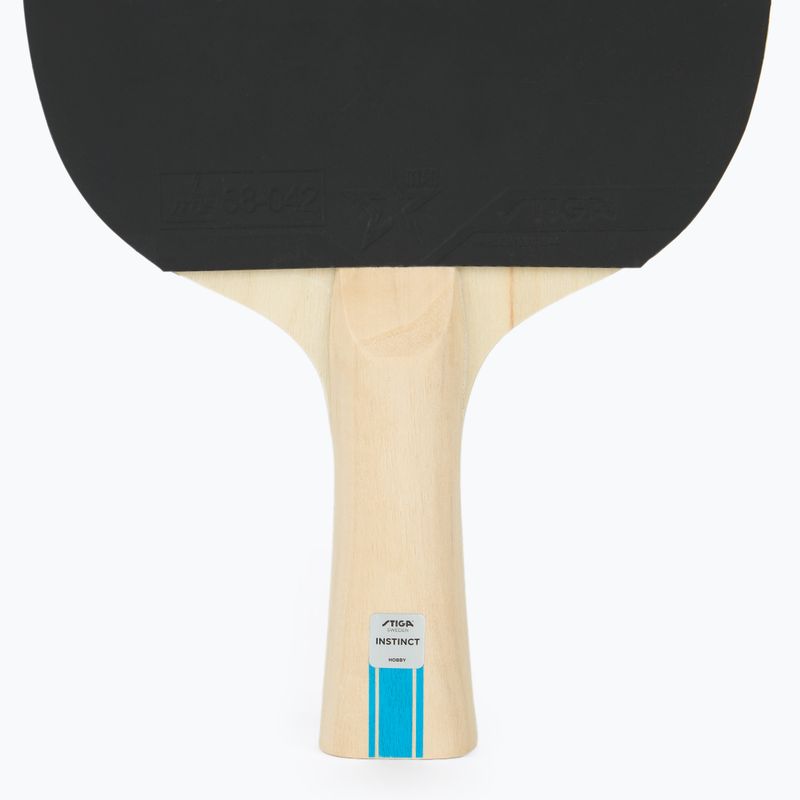 Ракетка за тенис на маса STIGA Hobby Instinct black/red 4