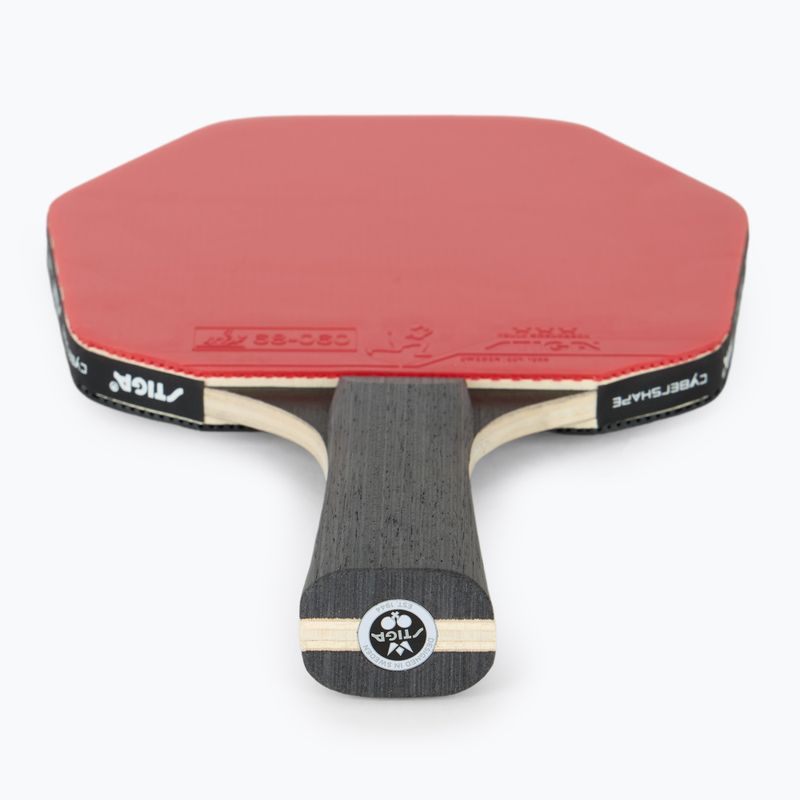 Ракета за настолен тенис STIGA Cybershape Future 3-Star black/red 2