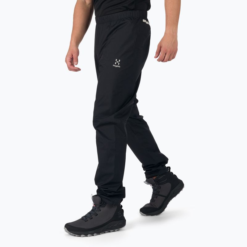 Мъжки панталони с мембрана Haglöfs L.I.M Proof black 604507 3