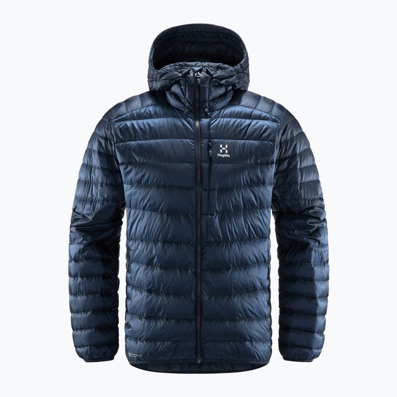 Мъжко пухено яке Haglöfs Roc Down Hood navy blue 604682