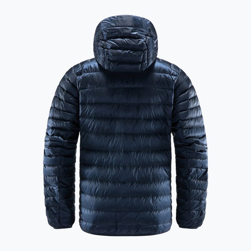 Мъжко пухено яке Haglöfs Roc Down Hood navy blue 604682 2