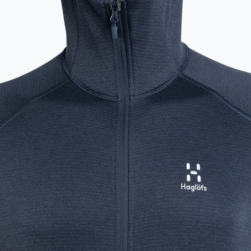 Мъжки суитшърт за трекинг Haglöfs Skuta Hood navy blue 605071 3