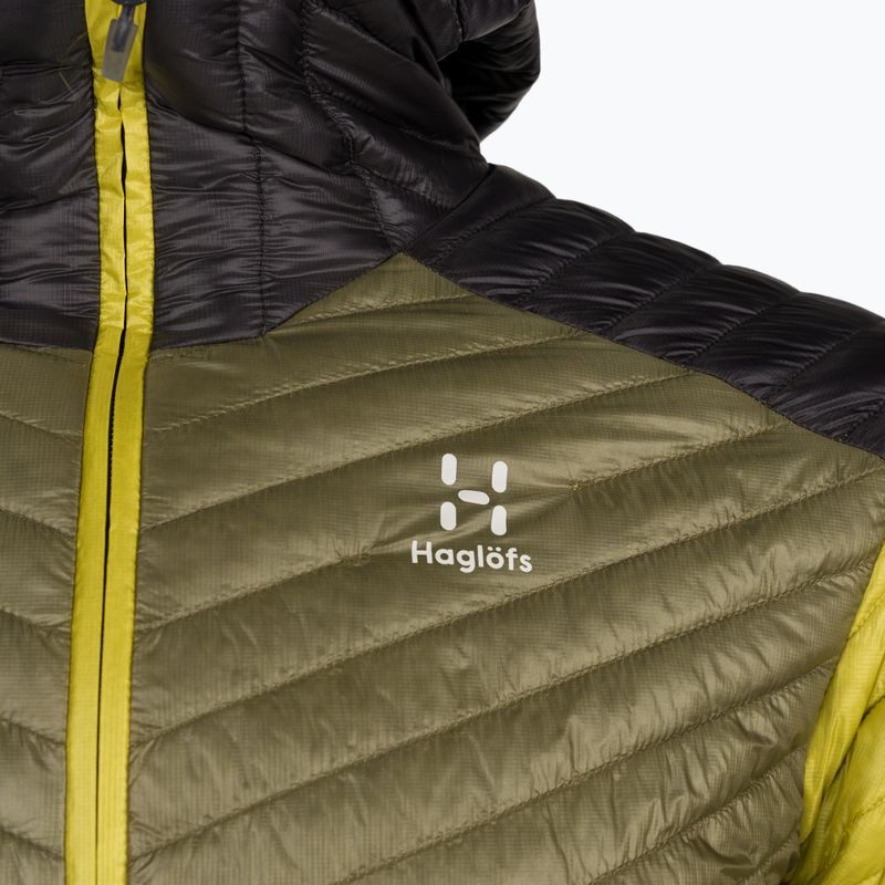 Haglöfs мъжко пухено яке L.I.M Mimic Hood зелено 604940 11
