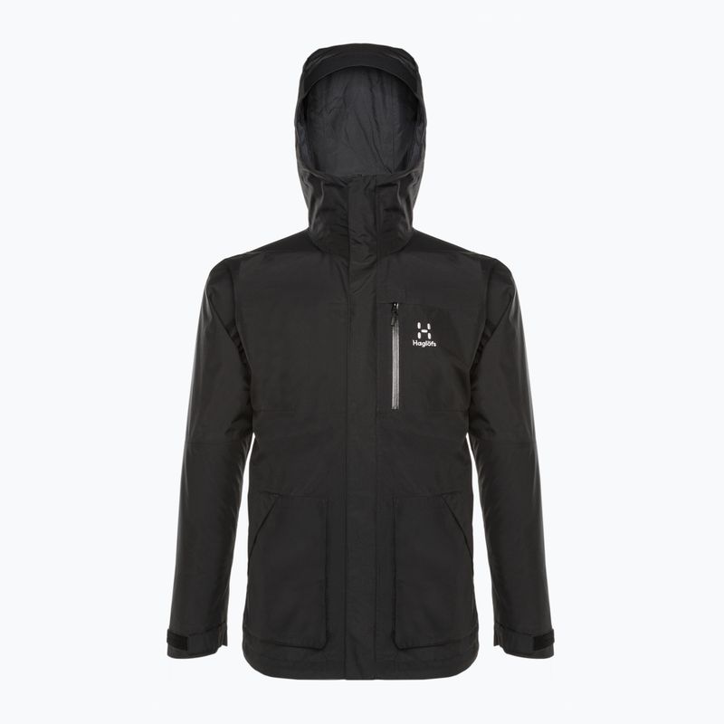 Мъжко дъждобранно яке Haglöfs Vide GTX black 605482 2