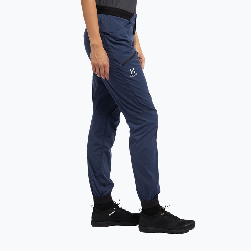 Дамски панталони за трекинг Haglöfs L.I.M Fuse navy blue 606937 2