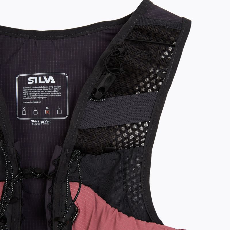 Silva Strive 10 Жилетка за бягане розова 4