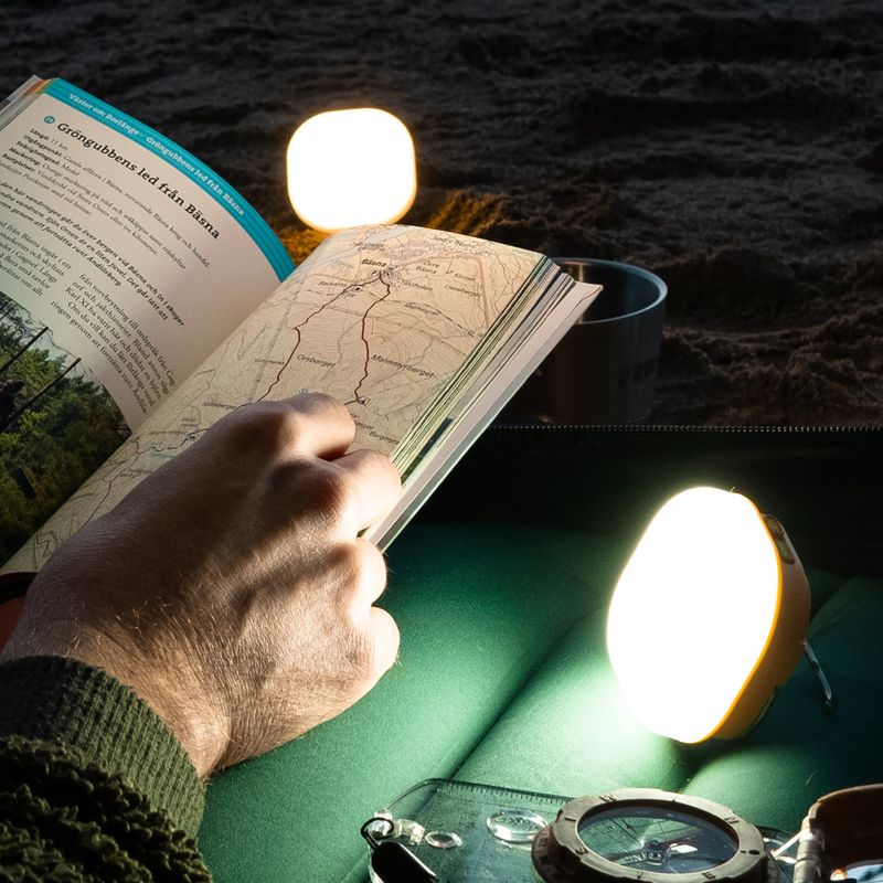 Silva светлина за пътуване Glow жълт 12