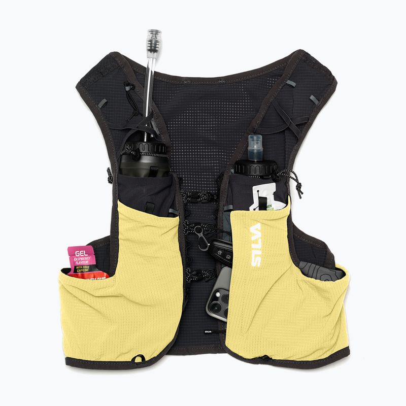 Жилетка за бягане Silva Strive Fly yellow 6