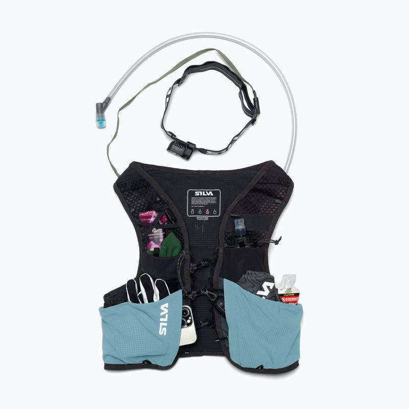 Жилетка за бягане Silva Strive 5 l blue 7