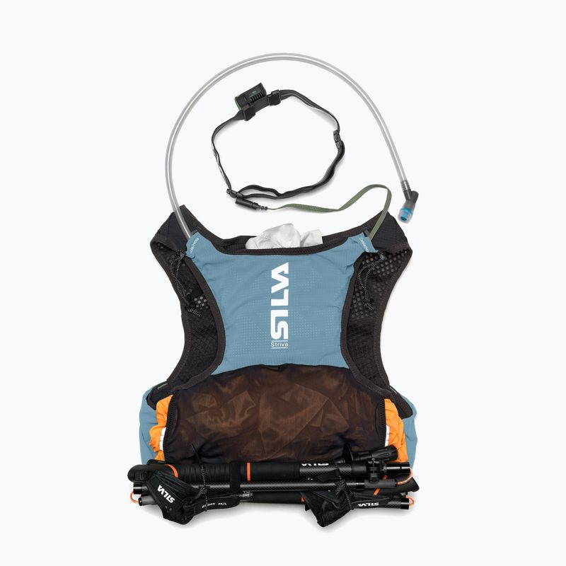 Жилетка за бягане Silva Strive 5 l blue 8
