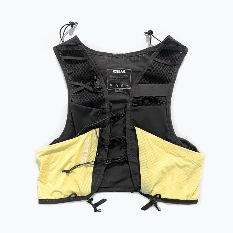 Жилетка за бягане Silva Strive 5 l yellow 3
