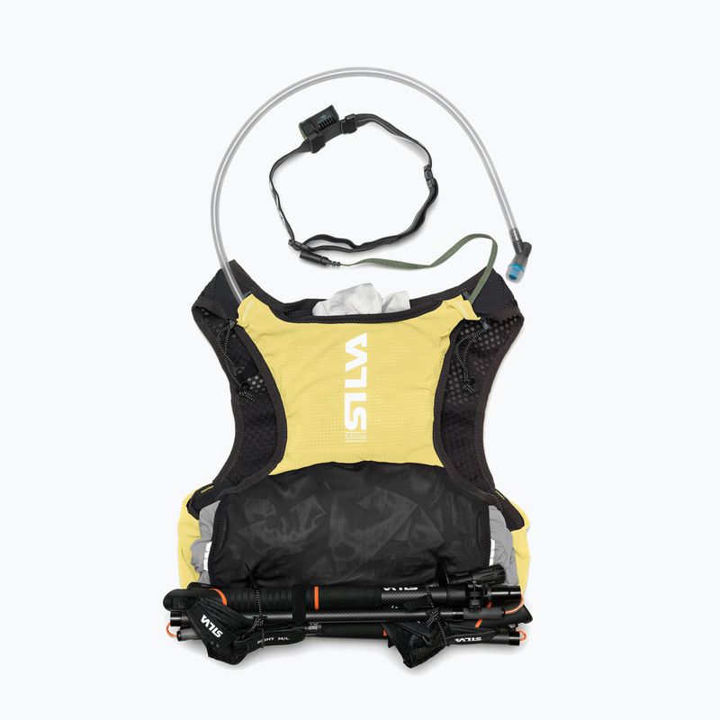 Жилетка за бягане Silva Strive 5 l yellow 8