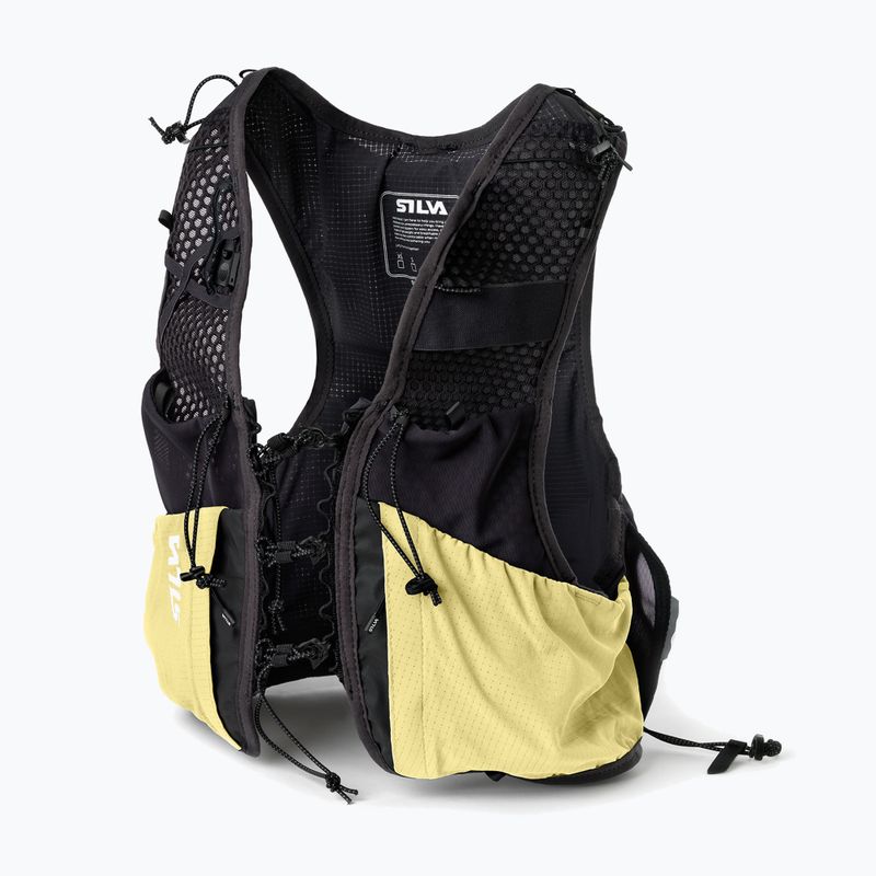 Жилетка за бягане Silva Strive 10 yellow