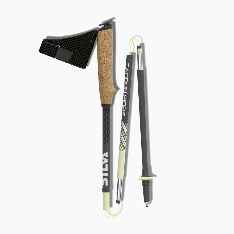 Щеки за бягане Silva Running Poles Carbon Z Fixed black 2