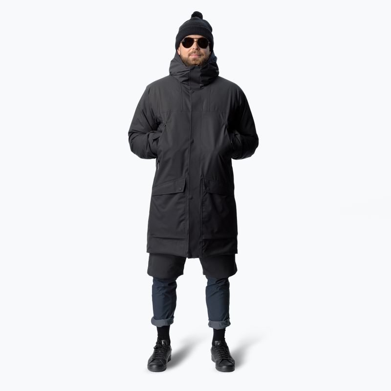 Мъжко подплатено яке Houdini Fall in Parka true black 2