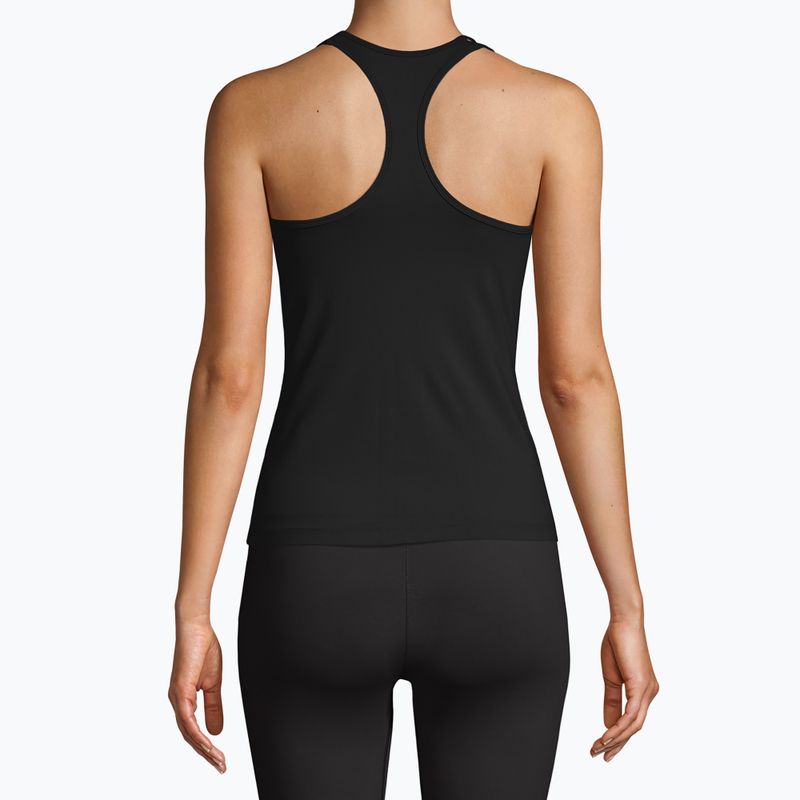Casall V-Neck Racerback дамски тренировъчен потник черен 3