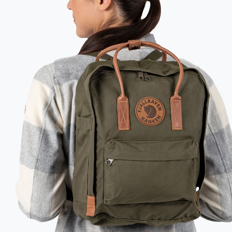 Градска раница Fjällräven Kanken No. 2 16 л раница тъмна маслина 4